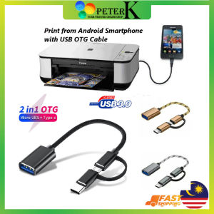 2 in 1 USB 3.0 OTG Adapter Micro USB+Type C/Micro USB Adapter/Type C Adapter/Cable Data Sync Adapter For Huawei MacBook Samsung