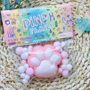 Đồ chơi bóp chân mèo Squishy Squishy chân mèo thủ công FuFu Squishy Paw Đồ chơi bóp mềm dễ thương để giải tỏa căng thẳng