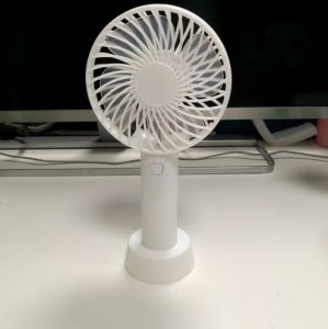 3000MAH Portable Bladeless Turbo High-Speed 100 Gear Stepless Silent Variable Speed USB Rechargeable Fan Super Quiet Strong Electric Fan.