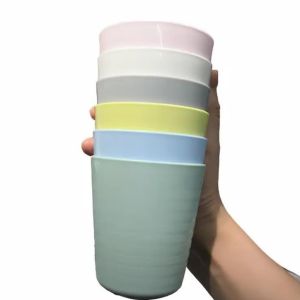 904 - Paket Gelas Mug Pesta Anak Warna Warni Pastel Cantik Colorful Cup Food Grade BPA Free