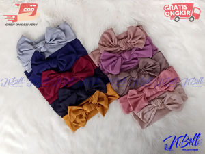 BANDANA BAYI PITA KUPU-KUPU JUMBO / BANDO ANAK NEWBORN HEADBAND BESAR ANAK MURAH 0-2 TAHUN