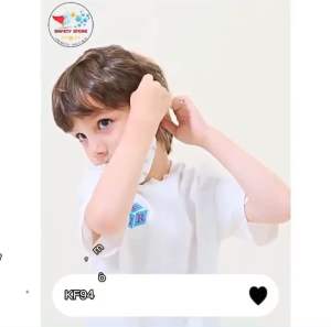 Khẩu trang cho bé KF94 - Bé 3 đến 12 tuổi - Set 1 bịch 10 cái - Bao ZIP màu xịn sò