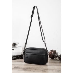 [Hỏa Tốc] Túi đeo chéo da MINI GỌN kiểu trơn nắp gập Plaine-MR7 {Thời Trang Đẹp]