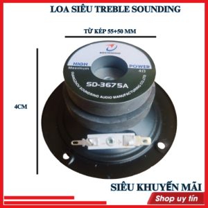 Loa Treble Sounding - Từ Kép  55+50 cao cấp karaoke  nghe nhạc hay - Giá 1 Chiếc loa trep