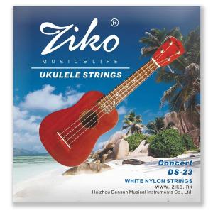 Ziko DS-23 Professional White Nylon Wire String Transparent Timbre Concert Ukulele Strings Set