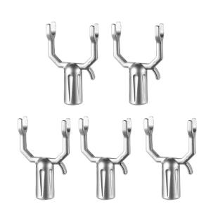 Reinforced Wall Hook Accessory for Clothes Hangers Thickness Aluminum Alloy Enhances Stability