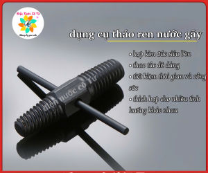Bộ tháo ren gãy mũi tháo đầu ống nước gãy từ phi 21 đến phi 27 LS