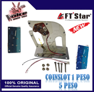 1 & 5 Peso coinslot accepts OLD and NEW COINS Coinslot