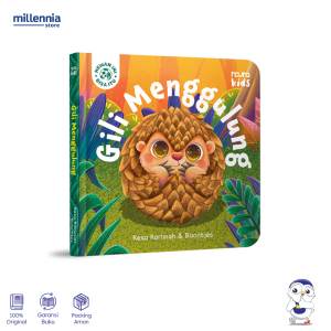 Noura Kids - Buku Anak Seri Hewan Ini Bisa Itu : Gili Menggulung Boardbook - Usia 1-3 Tahun - Millennia