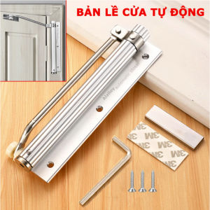 Tay Co Thủy Lực Inox 180mm Cho Cửa WC Cửa Phòng – Tự Đóng Cửa Êm Không Sập
