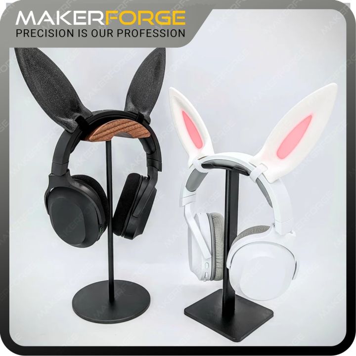 Bunny Ears for Headphones Headset Cosplay Props Headphone Ear