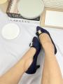 Sepatu Heels 3 cm Satin Pita Fera P94 Louisdear Sepatu Kantor Wanita / Sepatu Wanita / Sepatu Kerja / Sepatu Magang / Sepatu Kuliah / Sepatu Hak Rendah / Sepatu Wanita Karir / Highheels / Seserahan / Sepatu Pesta Wanita / Sepatu anak dan ibu / Sepatu Guru. 