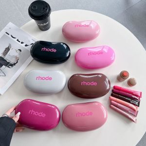 WUSHUWUJI Letter Silicone Cosmetic Bag Large Capacity Multifunction Makeup Bag Waterproof Small Item Bag Lipstick Storage Bag Outdoor