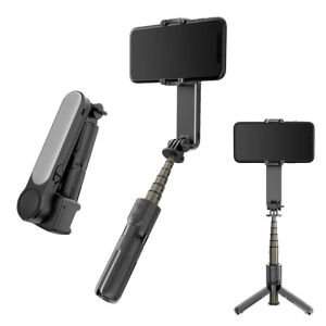L09 Wireless Bluetooth Selfie Stick Tripod Handheld Gimbal Stabilizer Monopod With Light Shutter for IOS Android Camera Holder