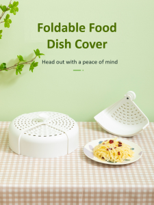 [SG SELLER] Foldable Serving Dish Cover Food Cover Anti-Fly Ventilation Table Food Cover