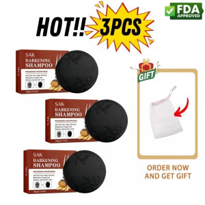 【BUY 1 TAKE 2】 Hair Growth SoapShampoo Polygonum Muitiforum RepairNatural Black Hair Soap