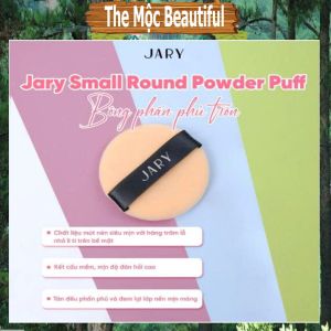Bông Phấn Phủ Tròn Nhỏ Jary – Powder Puff Trang Điểm Tự Nhiên An Toàn Bám Phấn Tốt