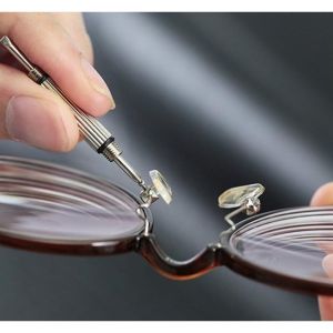 Tua vít Mini 3 trong 1 tiện dụngMóc khóa tua vít sửa gọng kính Kính mắt-CA666
