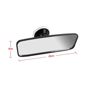 Universal Adjustable Suction Cup Interior Rear View Mirror Car Rear Mirror 360° Rotates Wide-angle