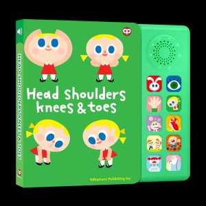 [HOPEBOOK] Sound Book Buku Bunyi / Head Shoulder Knees and Toes / Early Learning children book