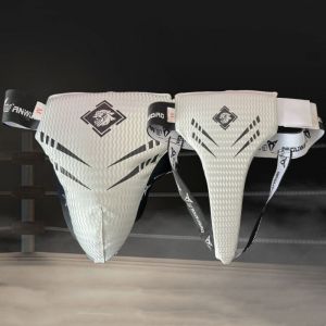 VEROM ปรับได้ปรับได้ ที่ป้องกันเป้า เทควันโด คิกบ็อกซิ่ง ชุดชั้นในสำหรับต่อยมวย การฝึกอบรมการต่อสู้ ความปลอดภัยด้านกีฬา ถ้วยป้องกันขาหนีบ ชายหญิง