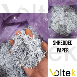 Shredded paper recycled for packaging filler crumpled crinkled paper multi use insulation paper