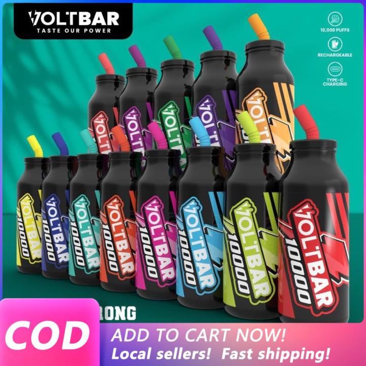 hot sale 】 VOLTBAR 10000 PUFFS DISPOSABLE POD VOLTBAR 10K PUFF ORIGINAL