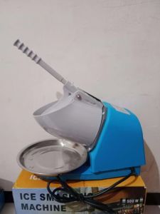 Ice Crusher Shenar /Alat Serut Es Dua Pisau / Mesin Serut Es Listrik /  Mesin Serut Es Batu Ice Crusher Listrik 2 Mata Pisau Awal yang aman /  Ice Crusher / Mesin Pembuat Es Serut SHENAR