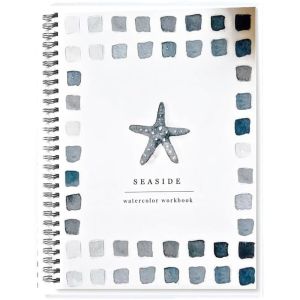 YUNAFIN with Paint Brush Watercolor Workbook With Color Palette Beginner-Friendly 12 Colors Watercolor Paint Set Art Painting Supplies for Kids Adults Teens