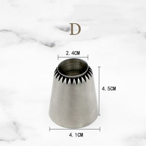 LINSBAYWU Ice Cream Cupcake Cookie Cake Decoration Russian Pastry Tip Icing Piping Nozzles Sultan Tube Baking Tool
