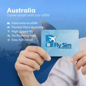 Fly eSIM – Australia Travel Data eSIM | International eSIM No Roaming Fees