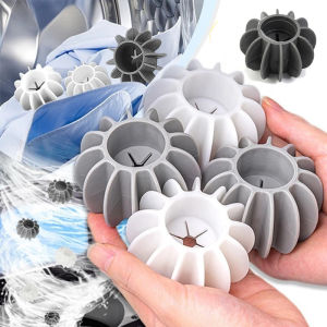 Decontamination Anti-tangle Laundry Ball Silicone Laundry Ball Reusable Clothes Hair Remover Catcher Washing for Machine Anti Tangling or Anti Knot Laundry Balls Laundry Ball Home Cleaning Tools