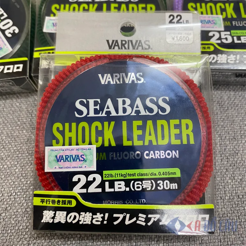 SeaBass Shock Leader Fluorocarbon – VARIVAS