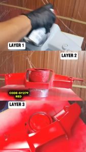 MOTOR-COLOS SY279 RED - YAMAHA AEROSOL SPRAY PAINT 400ML / 500ML / 1L