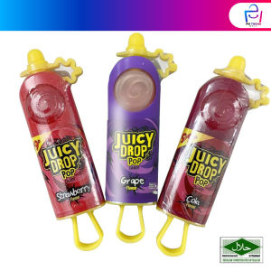 Juicy Drop Pop Candy ( Perasa Rawak / Random Flavours) 26g 1pcs