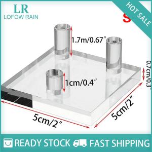 LF Wholesale✨Flash Sale ✨ Acrylic Display Stand Holder Suport Shelf Base For Minerals Rock Specimens Geode Stones Jewelry Small Collectibles Display Rack