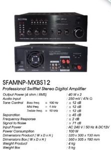 Nestpro BS12 Amplifier for Swiftlet Farming (up to 250 tweeters)