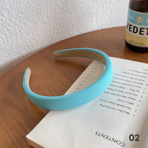 HAYYLIFE Bandana Headband Bando Kain Polos Desain Simple Warna-warniDengan Spons LebarEmpuk Non-Slip HL-BBA929