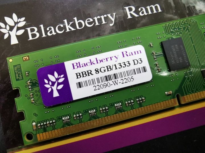RAM DDR3(1333) 2GB/ 4GB/ 8GB BLACKBERRY 16 CHIP | Lazada.co.th