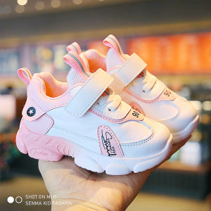 SENMA Korean Shoes For Kids Girls Thick Sole Casual Shoes Rubber Shoes Baby Shoes 1 to 5 Years Old