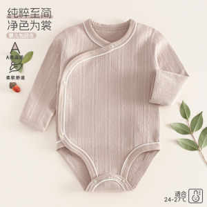 Baby autumn clothing onesie pure cotton a Infant-style long-sleeved newborn triangle romper autumn jumpsuit