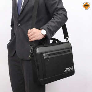 Cặp Laptop Xbags Simple Màu Đen Chống Sốc Chống Nước Thiết Kế Tối Giản Tiện Dụng Đựng Vừa Laptop 15.6 inch!