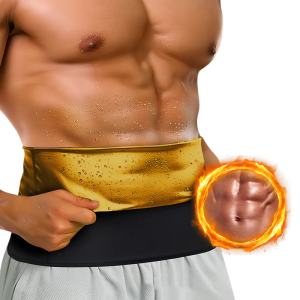 Waist Trimmer for Men Woman Sauna Slimming Belt Breathable Sauna Belt Waist Cincher for Men Woman