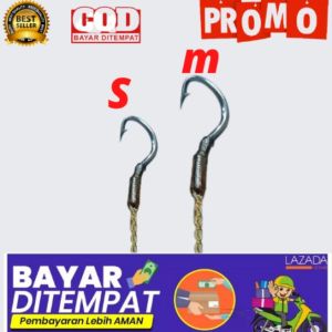 termurah paket 2pcs urek sawah dan kolam urek belut/ pancing urek pancingan urek size s dan m