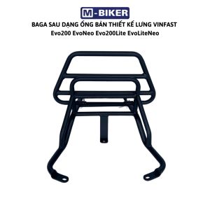 Baga Sau Xe Điện Vinfast EVO 200 EVO Neo EVO 200 Lite EVO Lite Neo Mẫu Lật Gấp Tích Hợp Tựa Lưng
