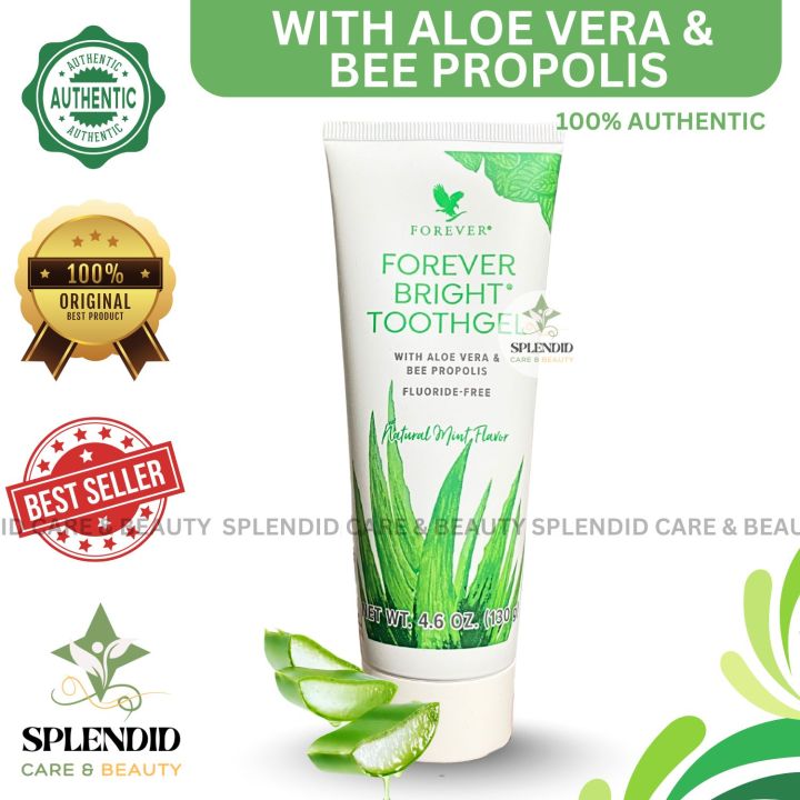 Forever Bright Sparkling (1 pc) Aloe Vera Toothgel (130g) Mint Flavor |  Lazada PH