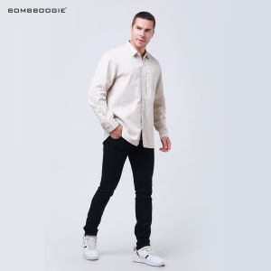 Bombboogie Kemeja Pria Regular Vessel Khaki 24915B5KH