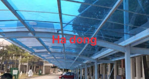 (Khổ cao 122 M x dài 1m x 8dem ) Tấm tôn nhựa Poly lấy ánh sáng MÀU XANH che nắng mưa CHẤT LƯỢNG CAO