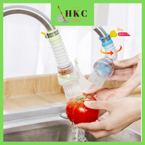 360 Rotate Adjustable Anti-Splash Water-saving Valve Filter Tap Penapis Air Sinki Dapur 水龙头过滤嘴