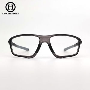 Hawaii OX8076 OX8080 Crosslink Zero Replacement Myopia Glasses Replaceable Lens Sports Eyeglass Optical Frame Transparent Gray Frame